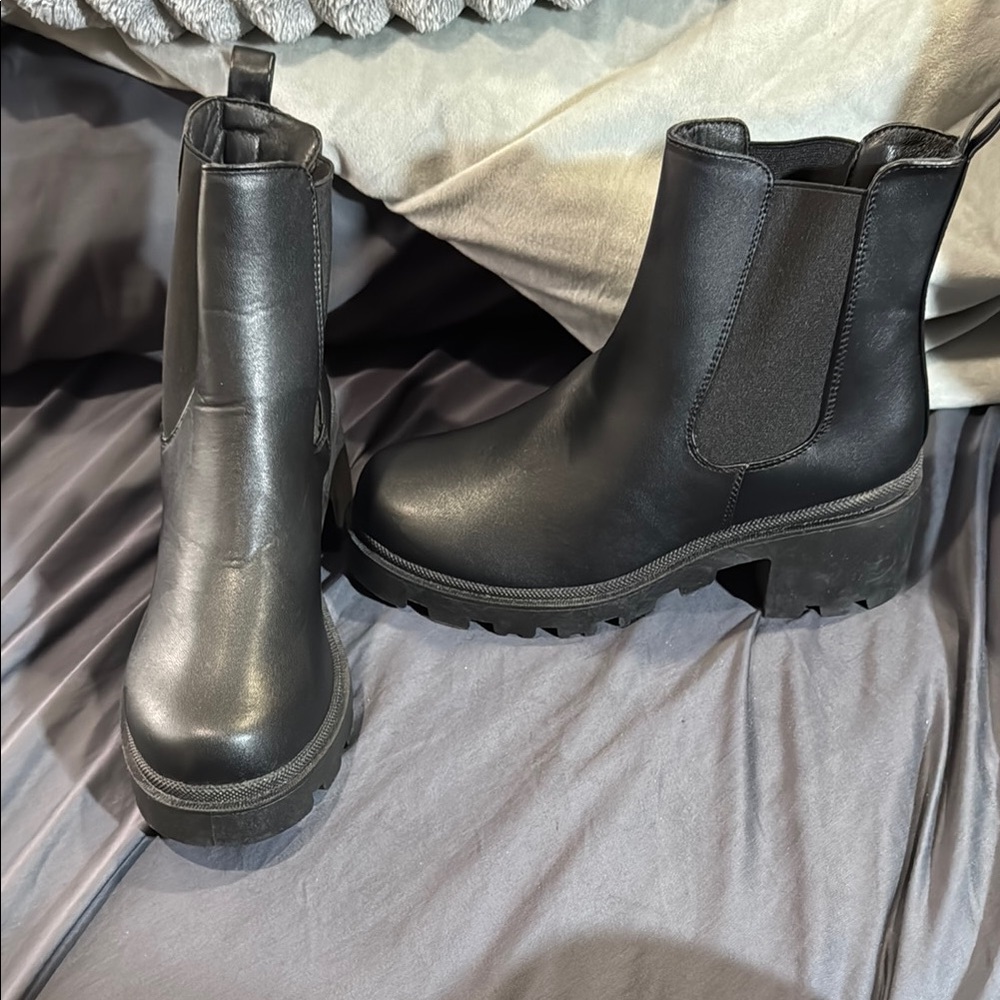 Black Ankle Boots